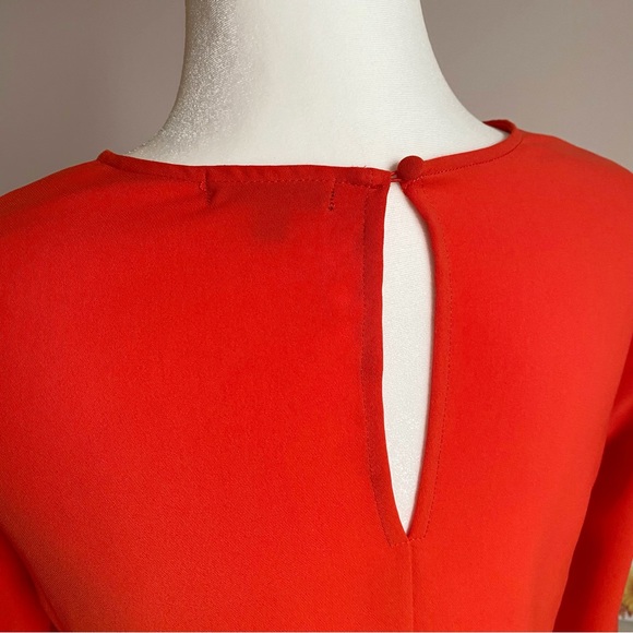 Dynamite - Coral Red Blouse - Picture 4 of 6